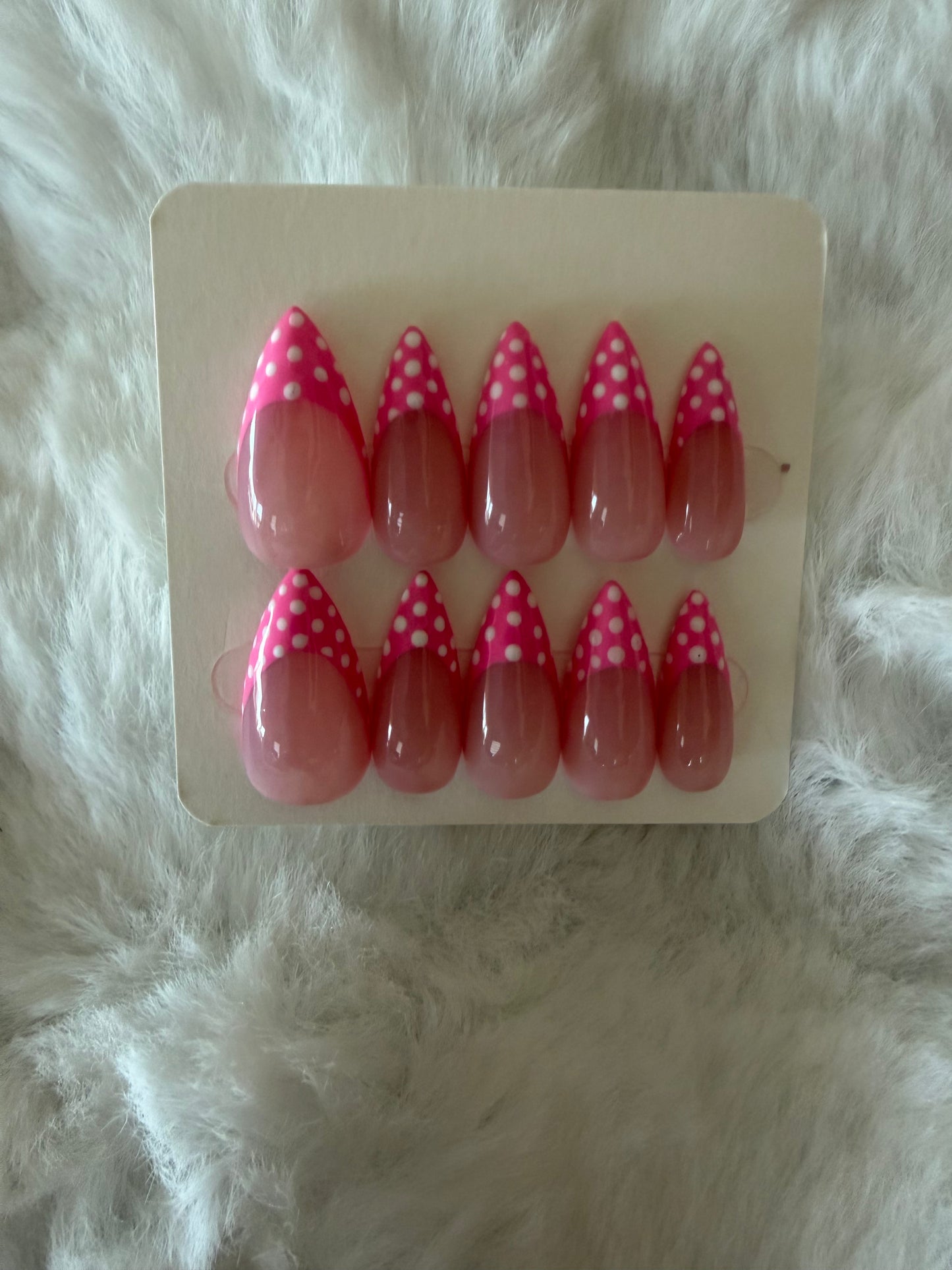 Pink Polka Frenchies