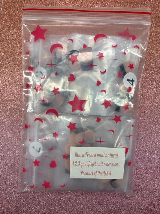 Black French Mini Natural