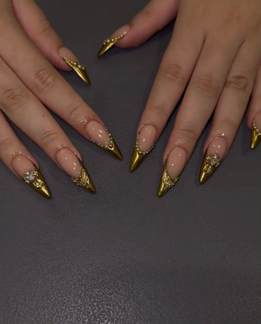 Gold Chrome Frenchies